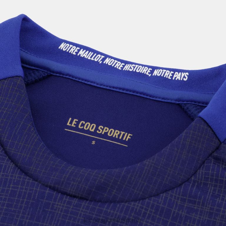 Le Coq Sportif réplica camiseta xv de france - copa del mundo de rugby 2023 azul mujer TD866349 ropa