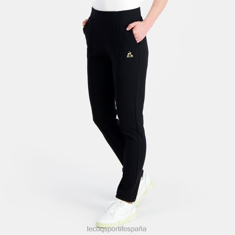 Le Coq Sportif pantalon negro mujer TD866328 ropa