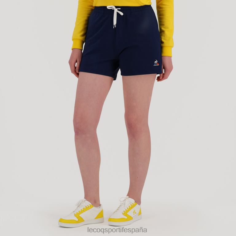 Le Coq Sportif pantalones cortos azul mujer TD866336 ropa