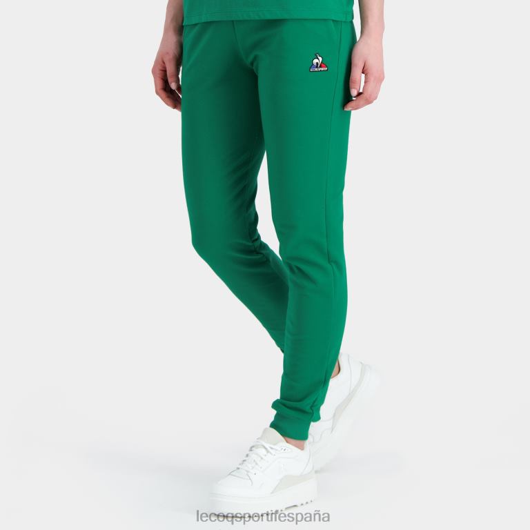 Le Coq Sportif pantalones verdes mujer TD866324 ropa