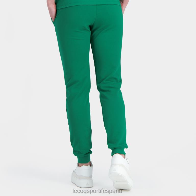 Le Coq Sportif pantalones verdes mujer TD866324 ropa