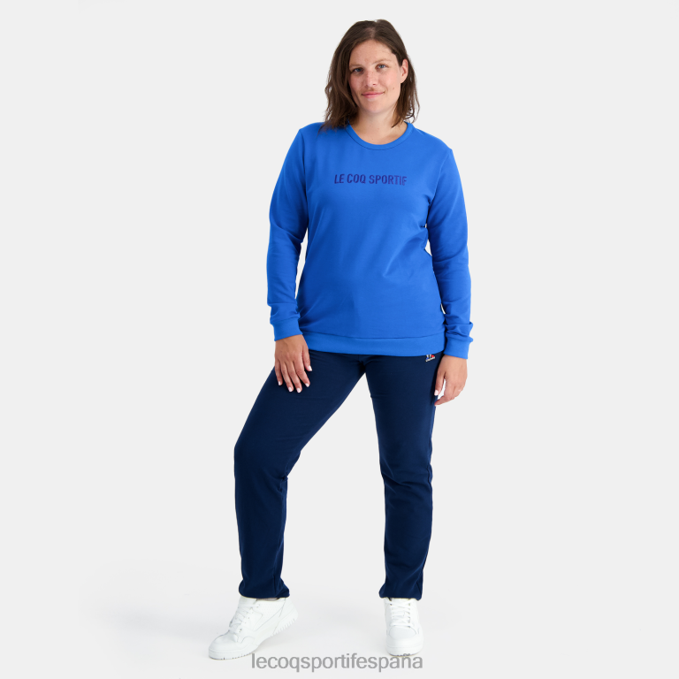 Le Coq Sportif sudadera azul mujer TD866311 ropa