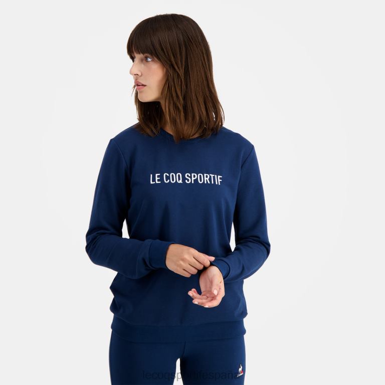 Le Coq Sportif sudadera azul mujer TD866597 ropa