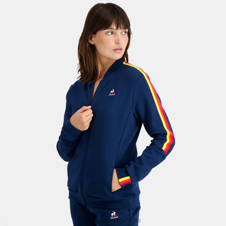 Le Coq Sportif sudadera azul mujer TD866599 ropa