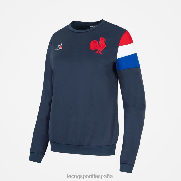 Le Coq Sportif sudadera azul mujer TD866606 ropa