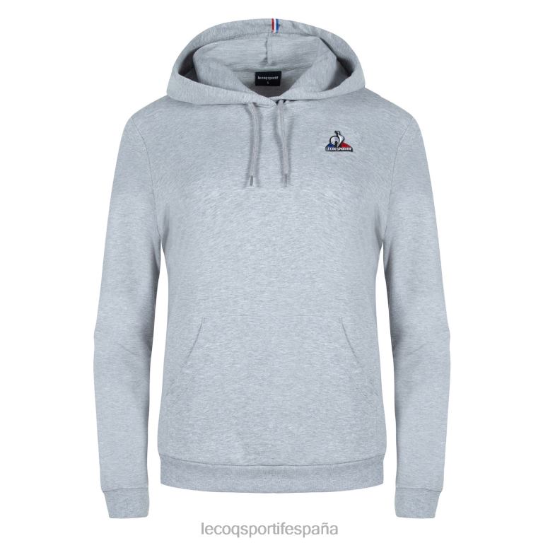 Le Coq Sportif sudadera con capucha gris mujer TD866320 ropa
