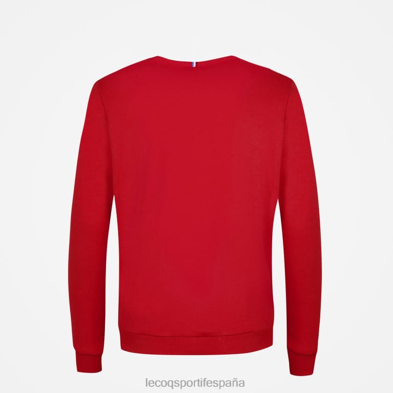 Le Coq Sportif sudadera roja mujer TD866595 ropa