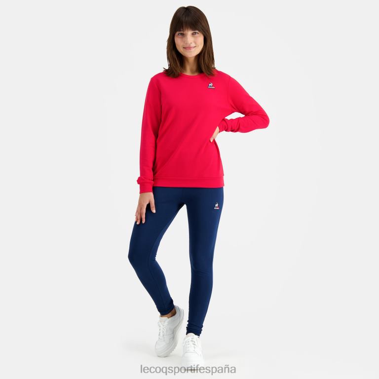 Le Coq Sportif sudadera roja mujer TD866595 ropa