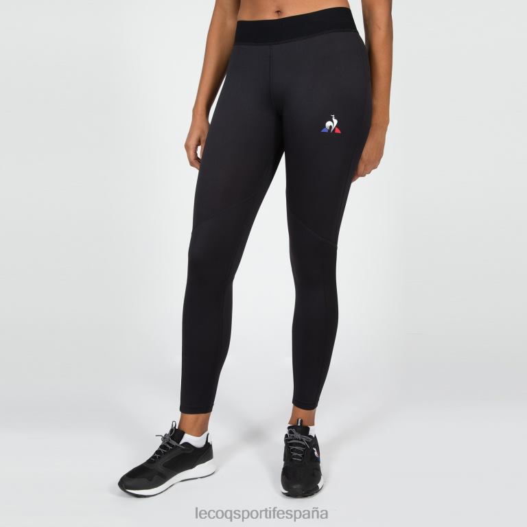 Le Coq Sportif leggings negros mujer TD866610 ropa