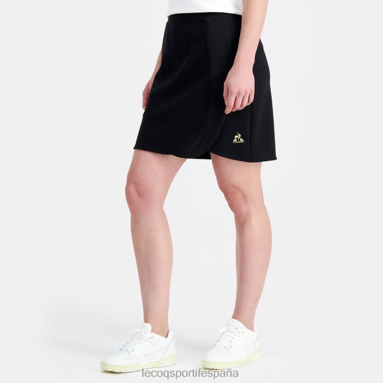 Le Coq Sportif falda negra mujer TD866368 ropa