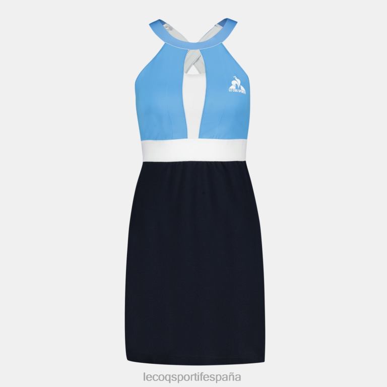Le Coq Sportif vestido azul mujer TD866367 ropa