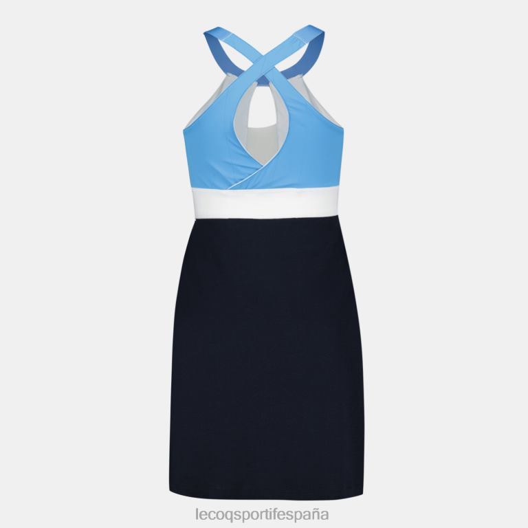 Le Coq Sportif vestido azul mujer TD866367 ropa