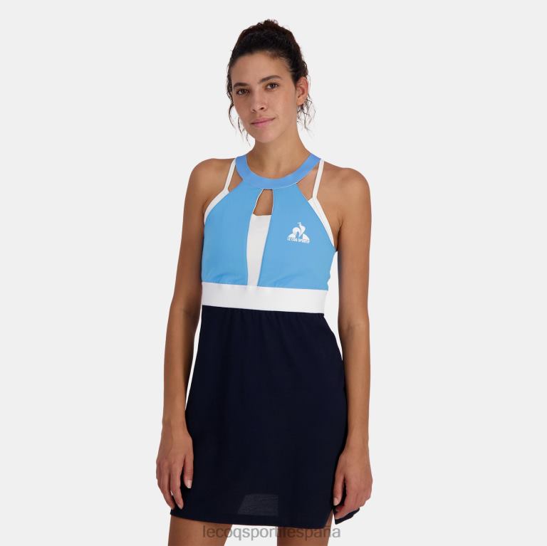 Le Coq Sportif vestido azul mujer TD866367 ropa