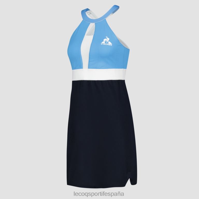 Le Coq Sportif vestido azul mujer TD866367 ropa