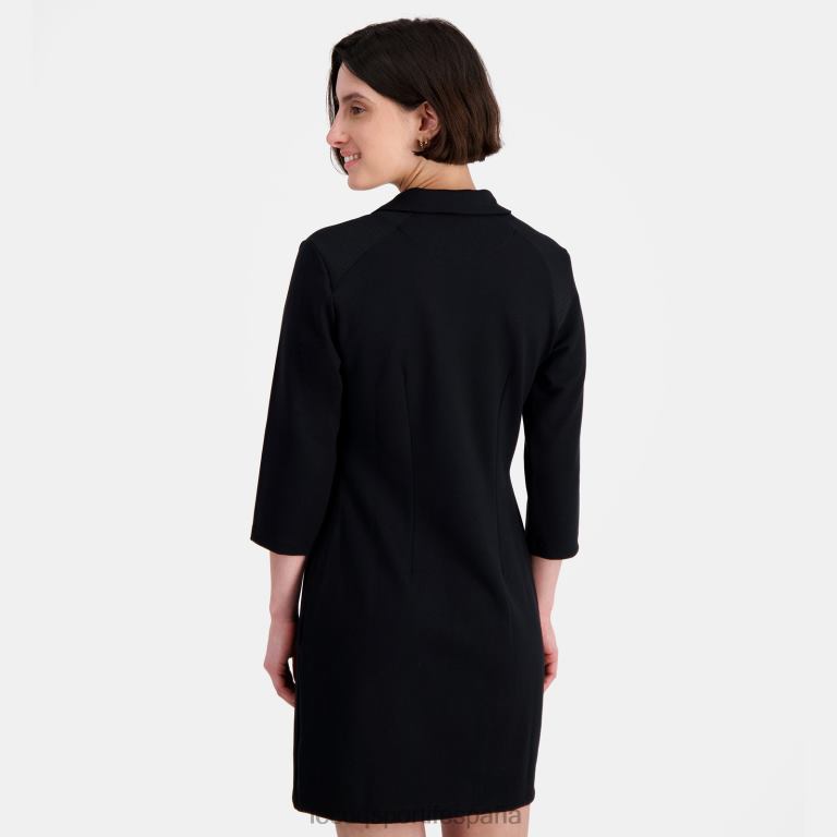Le Coq Sportif vestido negro mujer TD866369 ropa