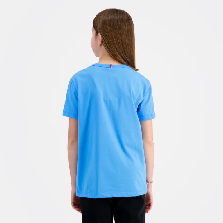 Le Coq Sportif camiseta azul niños TD866379 ropa