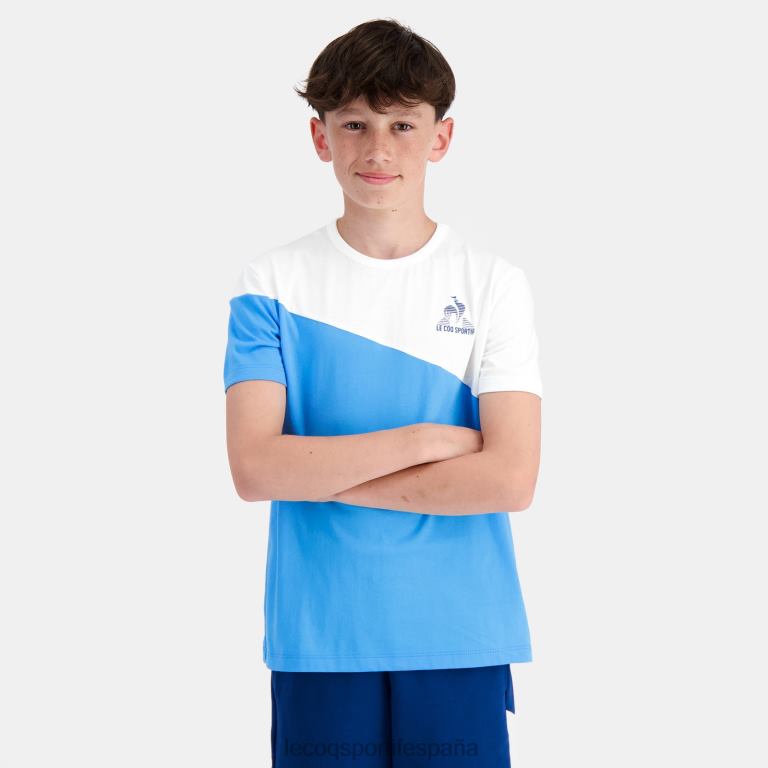 Le Coq Sportif camiseta azul niños TD866381 ropa