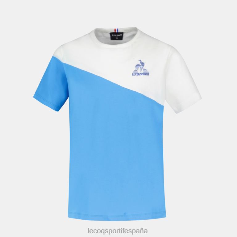 Le Coq Sportif camiseta azul niños TD866381 ropa