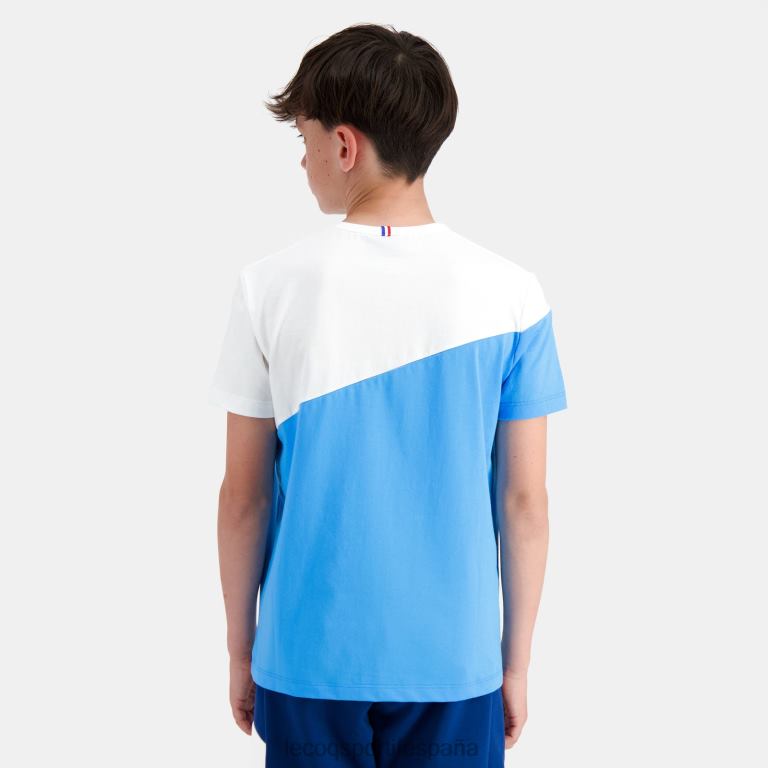 Le Coq Sportif camiseta azul niños TD866381 ropa