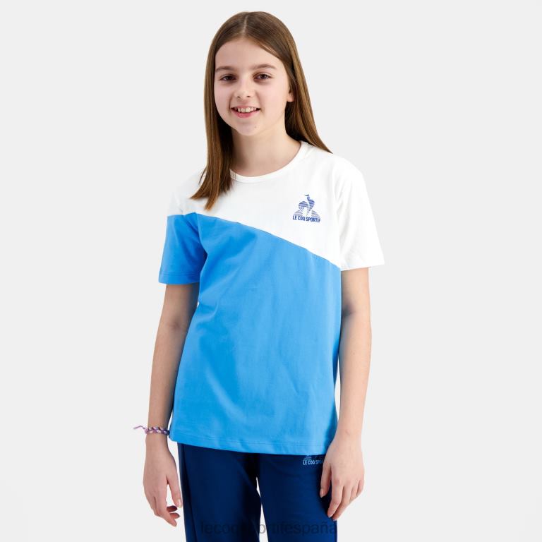 Le Coq Sportif camiseta azul niños TD866381 ropa