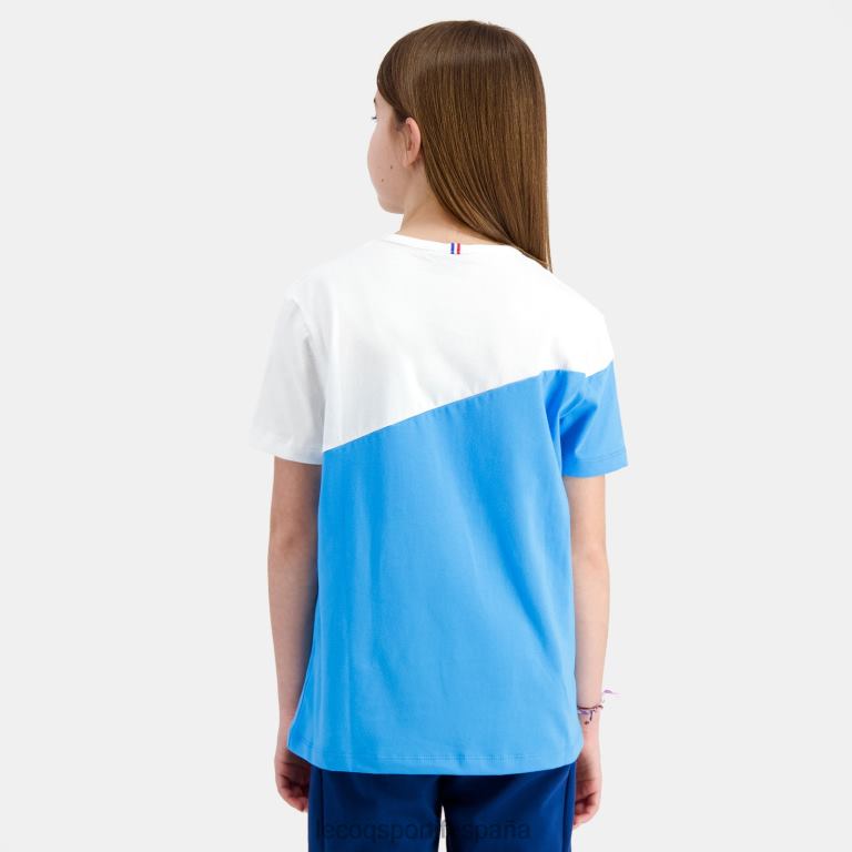Le Coq Sportif camiseta azul niños TD866381 ropa