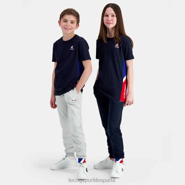 Le Coq Sportif camiseta azul niños TD866385 ropa
