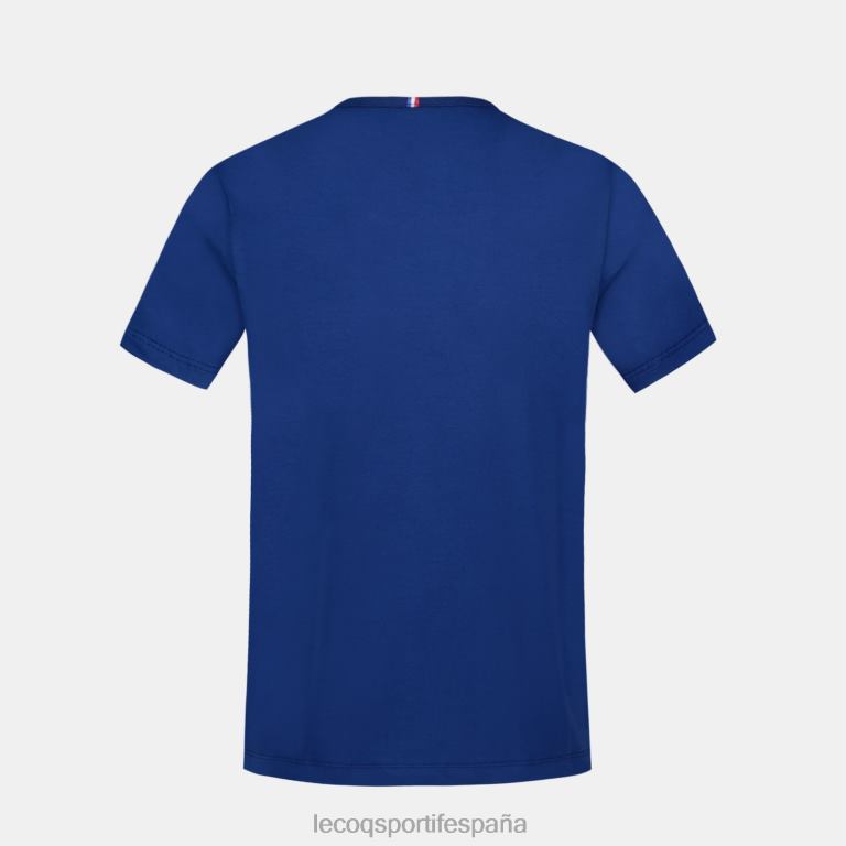 Le Coq Sportif camiseta azul niños TD866386 ropa