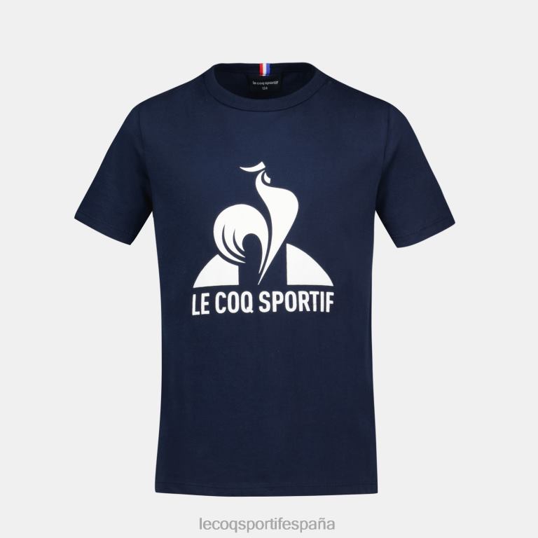 Le Coq Sportif camiseta azul niños TD866388 ropa