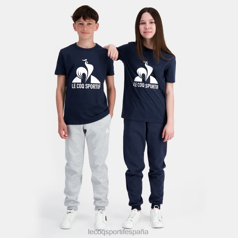 Le Coq Sportif camiseta azul niños TD866388 ropa