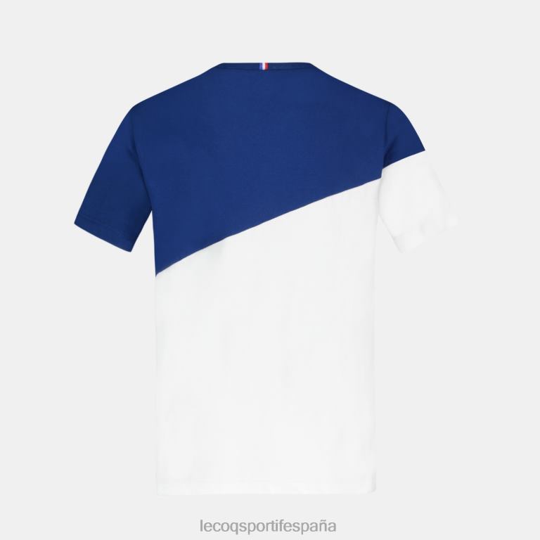 Le Coq Sportif camiseta blanca niños TD866387 ropa