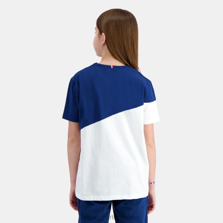 Le Coq Sportif camiseta blanca niños TD866387 ropa