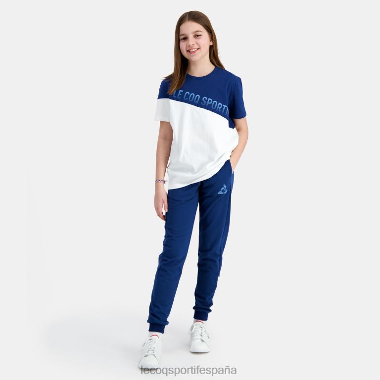 Le Coq Sportif camiseta blanca niños TD866387 ropa
