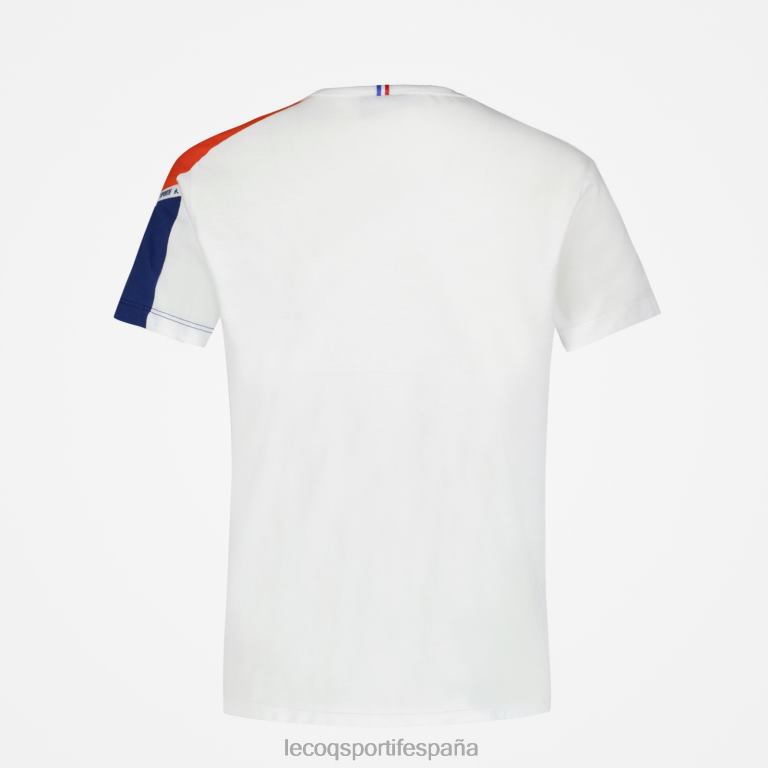 Le Coq Sportif camiseta blanca niños TD866649 ropa
