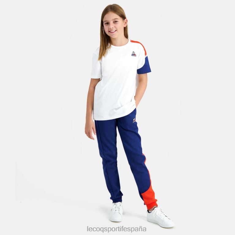 Le Coq Sportif camiseta blanca niños TD866649 ropa