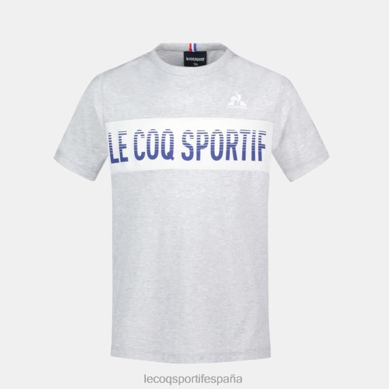 Le Coq Sportif camiseta gris niños TD866378 ropa