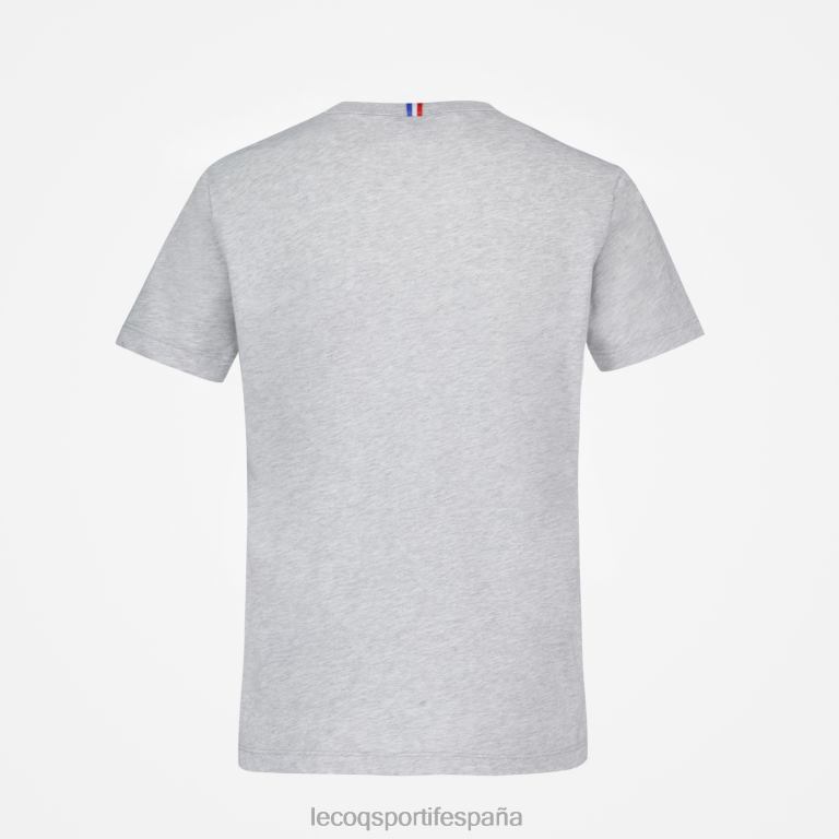 Le Coq Sportif camiseta gris niños TD866640 ropa