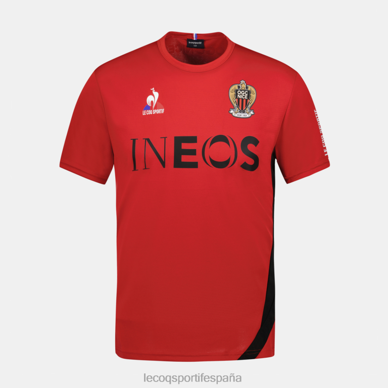 Le Coq Sportif camiseta roja niños TD866698 ropa