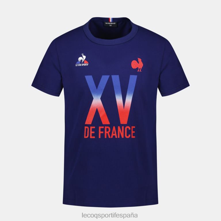 Le Coq Sportif camiseta - xv de france azul niños TD866389 ropa