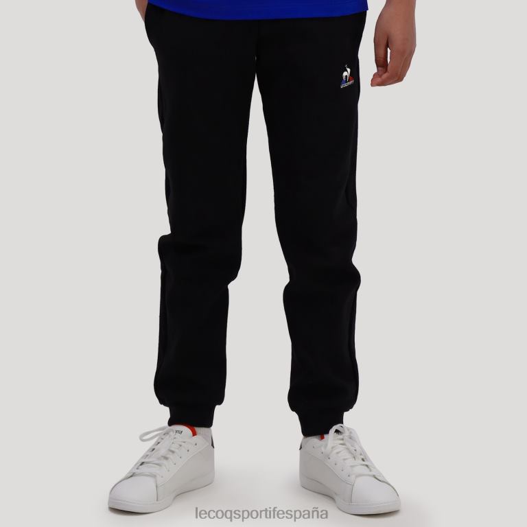 Le Coq Sportif pantalon negro niños TD866667 ropa