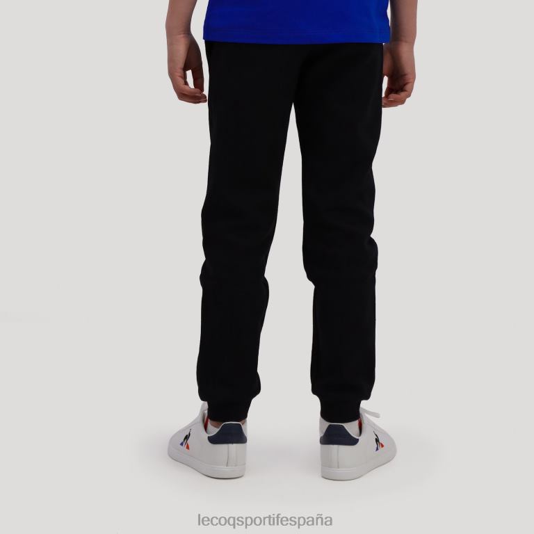 Le Coq Sportif pantalon negro niños TD866667 ropa