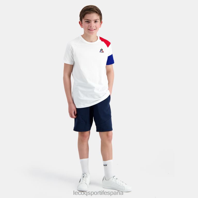 Le Coq Sportif pantalones cortos azul niños TD866415 ropa