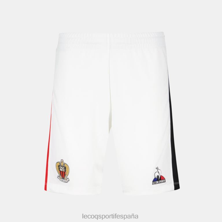 Le Coq Sportif pantalones cortos blancos niños TD866402 ropa