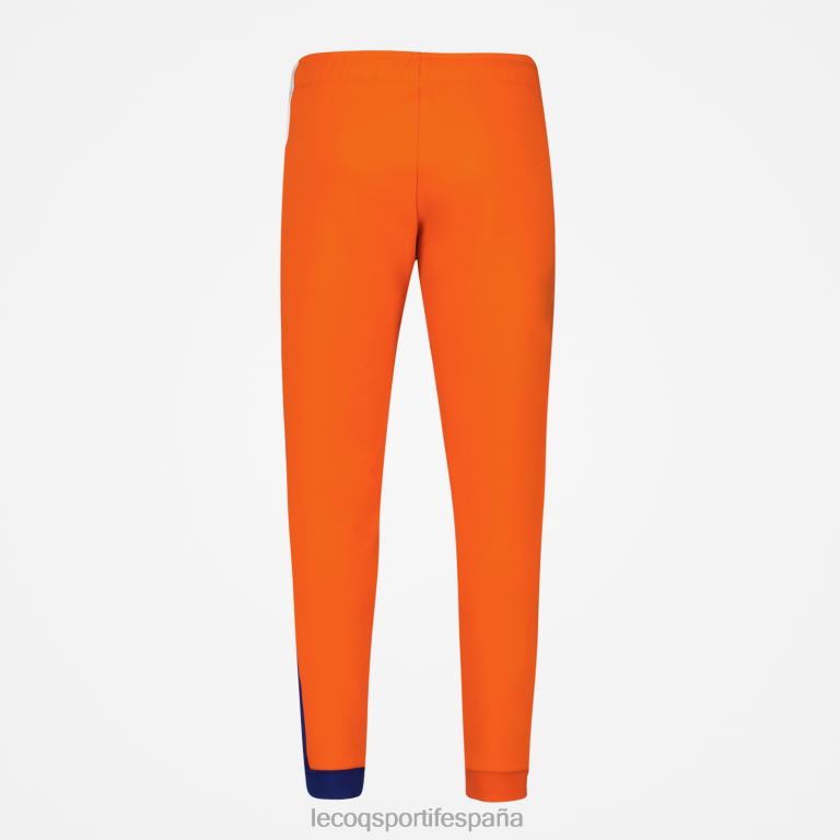 Le Coq Sportif pantalones naranja niños TD866642 ropa