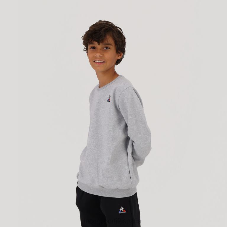 Le Coq Sportif sudadera gris niños TD866660 ropa