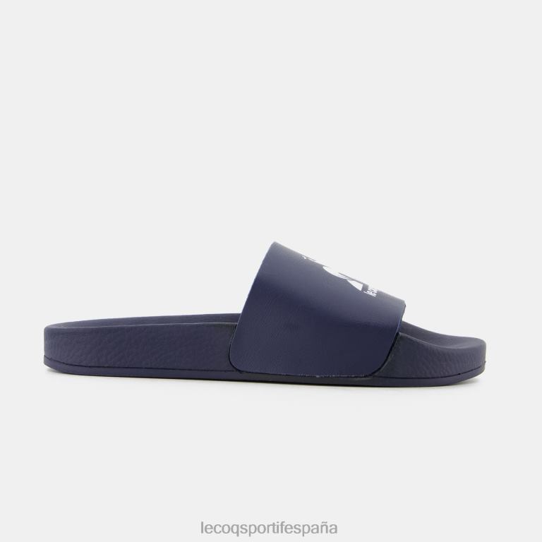 Le Coq Sportif diapositivas hechas en francia azul niños TD866424 zapatos