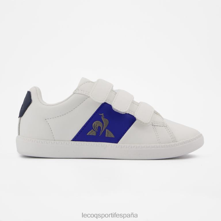 Le Coq Sportif zapato de corteclásico blanco niños TD866420 zapatos