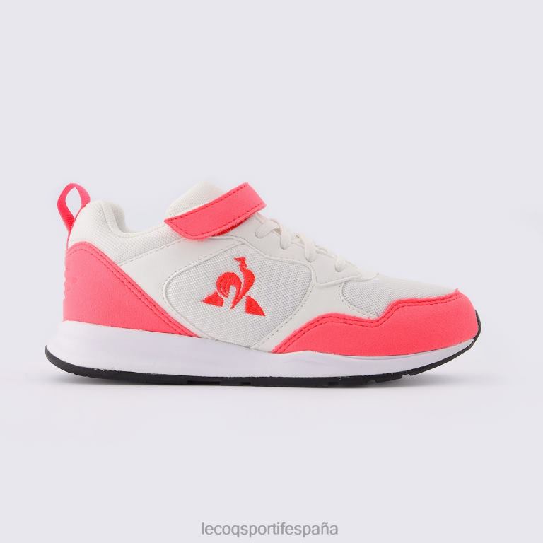 Le Coq Sportif zapato lcs r500 niña fluo blanco niños TD866671 zapatos